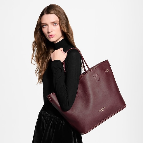 Neverfull Inside Out MM Minigram in pelle Donna Borse da Donna Tutte le collezioni | LOUIS VUITTON (Zoom prodotto)