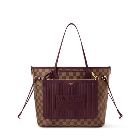 Neverfull Inside Out MM Minigram in pelle Donna Borse da Donna Tutte le collezioni | LOUIS VUITTON (Zoom prodotto)