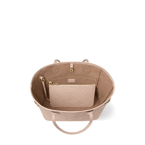 Neverfull MM Pelle Monogram Empreinte Donna Borse da Donna Borse da donna | LOUIS VUITTON (Zoom prodotto)