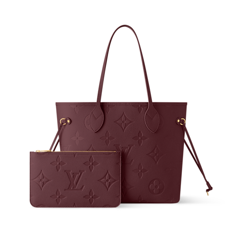 Neverfull MM Pelle Monogram Empreinte Donna Borse da Donna Borse da donna | LOUIS VUITTON (Zoom prodotto)