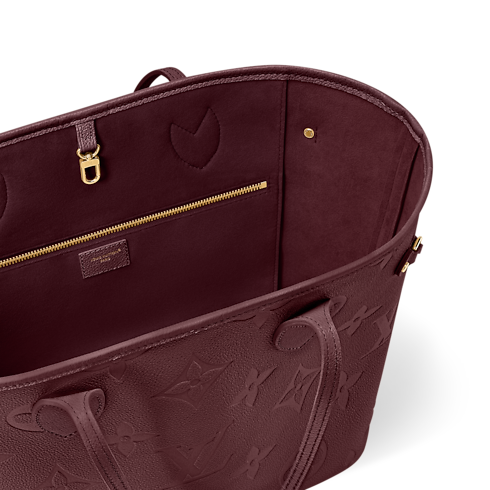 Neverfull MM Pelle Monogram Empreinte Donna Borse da Donna Borse da donna | LOUIS VUITTON (Zoom prodotto)