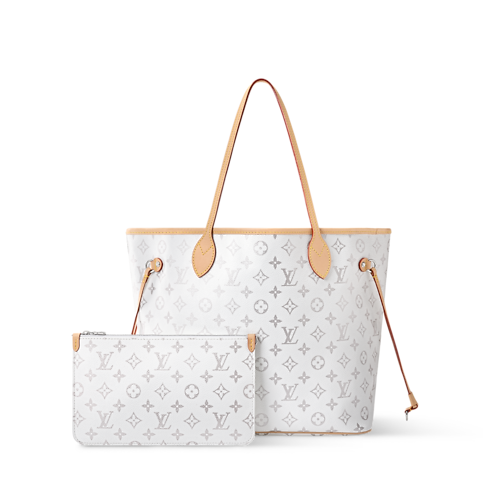Neverfull MM Autres Toiles Monogram Donna Novità Donna } | LOUIS VUITTON (Zoom prodotto)