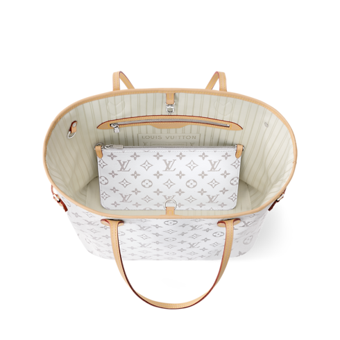 Neverfull MM Autres Toiles Monogram Donna Novità Donna } | LOUIS VUITTON (Zoom prodotto)