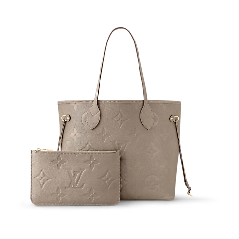 Neverfull MM Pelle Monogram Empreinte Donna Borse da Donna Borse da donna | LOUIS VUITTON (Zoom prodotto)