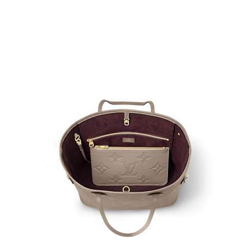 Neverfull MM Pelle Monogram Empreinte Donna Borse da Donna Borse da donna | LOUIS VUITTON (Zoom prodotto)