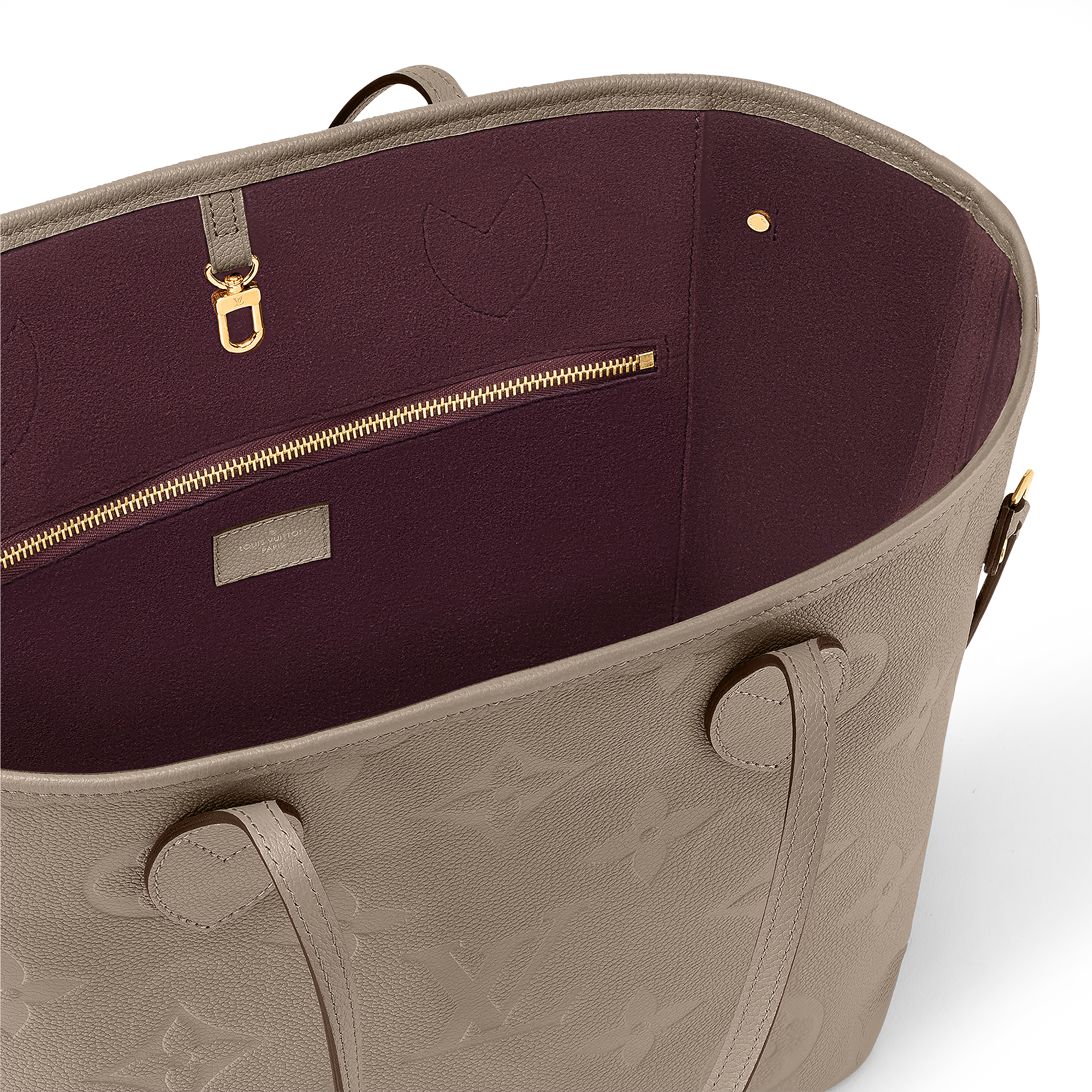 Neverfull MM Pelle Monogram Empreinte Donna Borse da Donna Borse da donna | LOUIS VUITTON (Zoom prodotto)