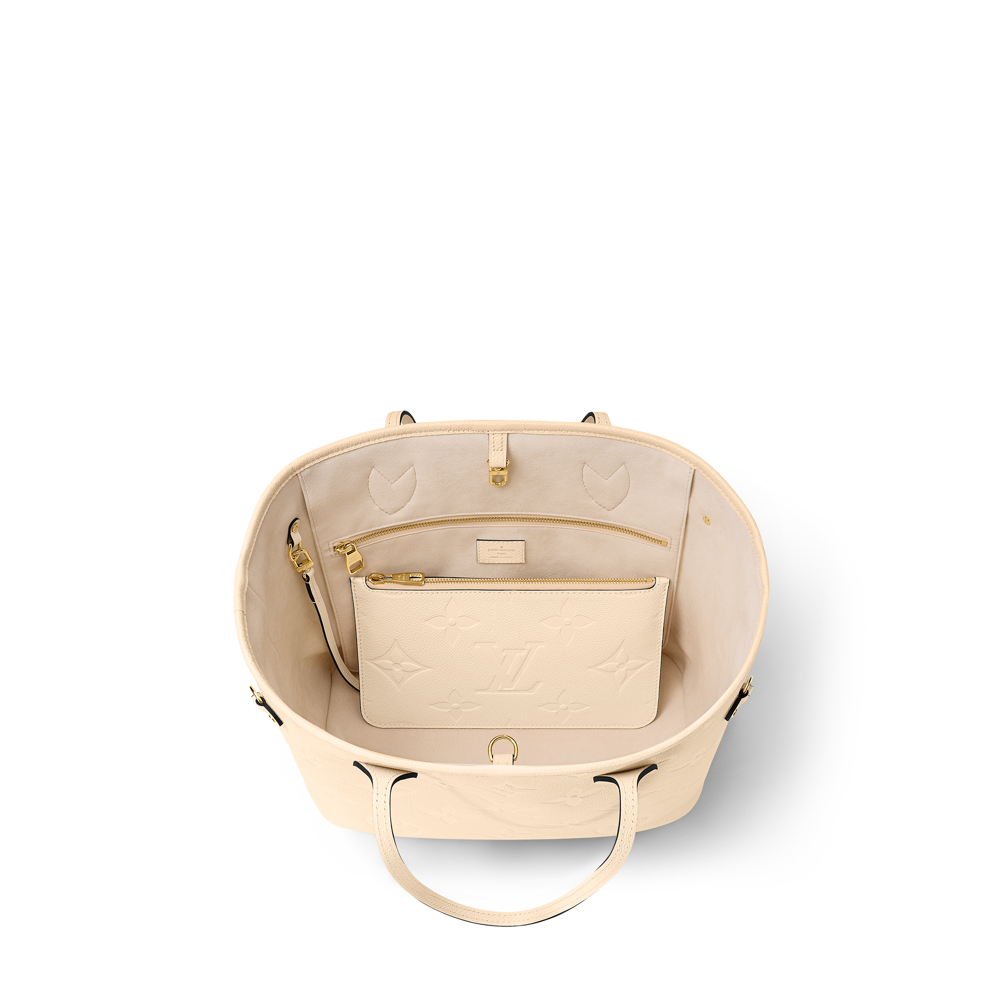 Neverfull MM Pelle Monogram Empreinte Donna Borse da Donna Borse da donna | LOUIS VUITTON (Zoom prodotto)