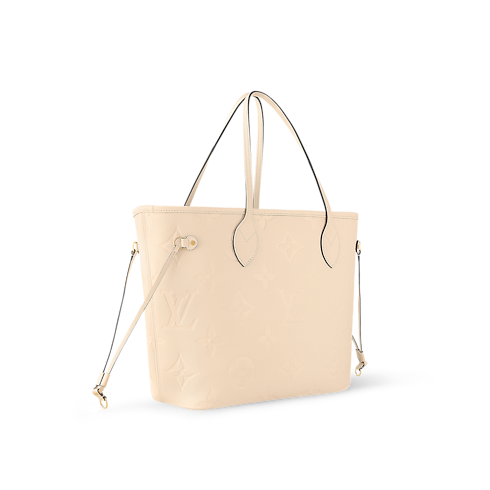 Neverfull MM Pelle Monogram Empreinte Donna Borse da Donna Borse da donna | LOUIS VUITTON (Zoom prodotto)