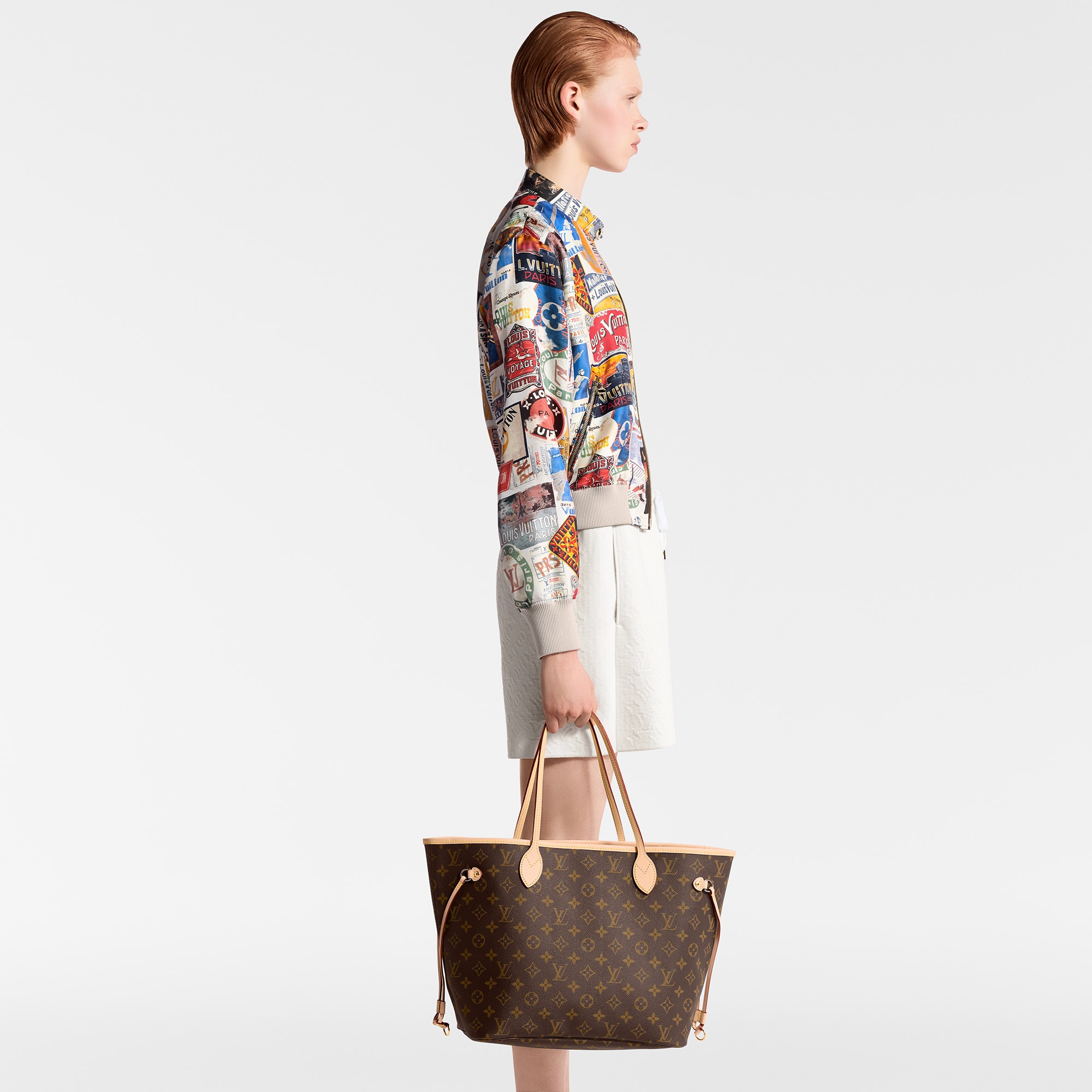 Neverfull MM Tela Monogram Donna Borse da Donna Borse da donna | LOUIS VUITTON (Zoom prodotto)