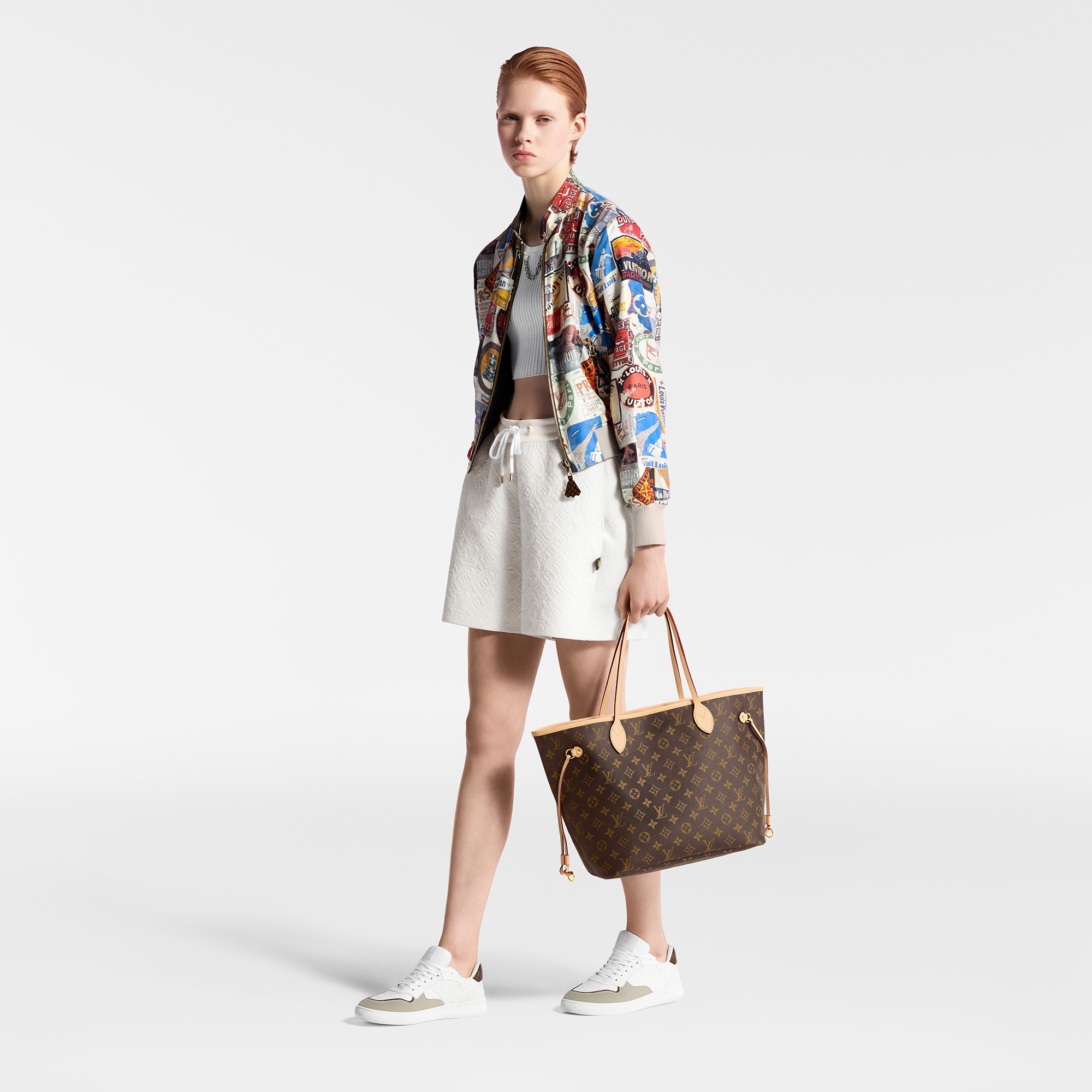 Neverfull MM Tela Monogram Donna Borse da Donna Borse da donna | LOUIS VUITTON (Zoom prodotto)