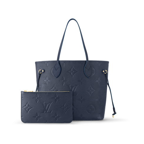 Neverfull MM Pelle Monogram Empreinte Donna Borse da Donna Borse da donna | LOUIS VUITTON (Zoom prodotto)