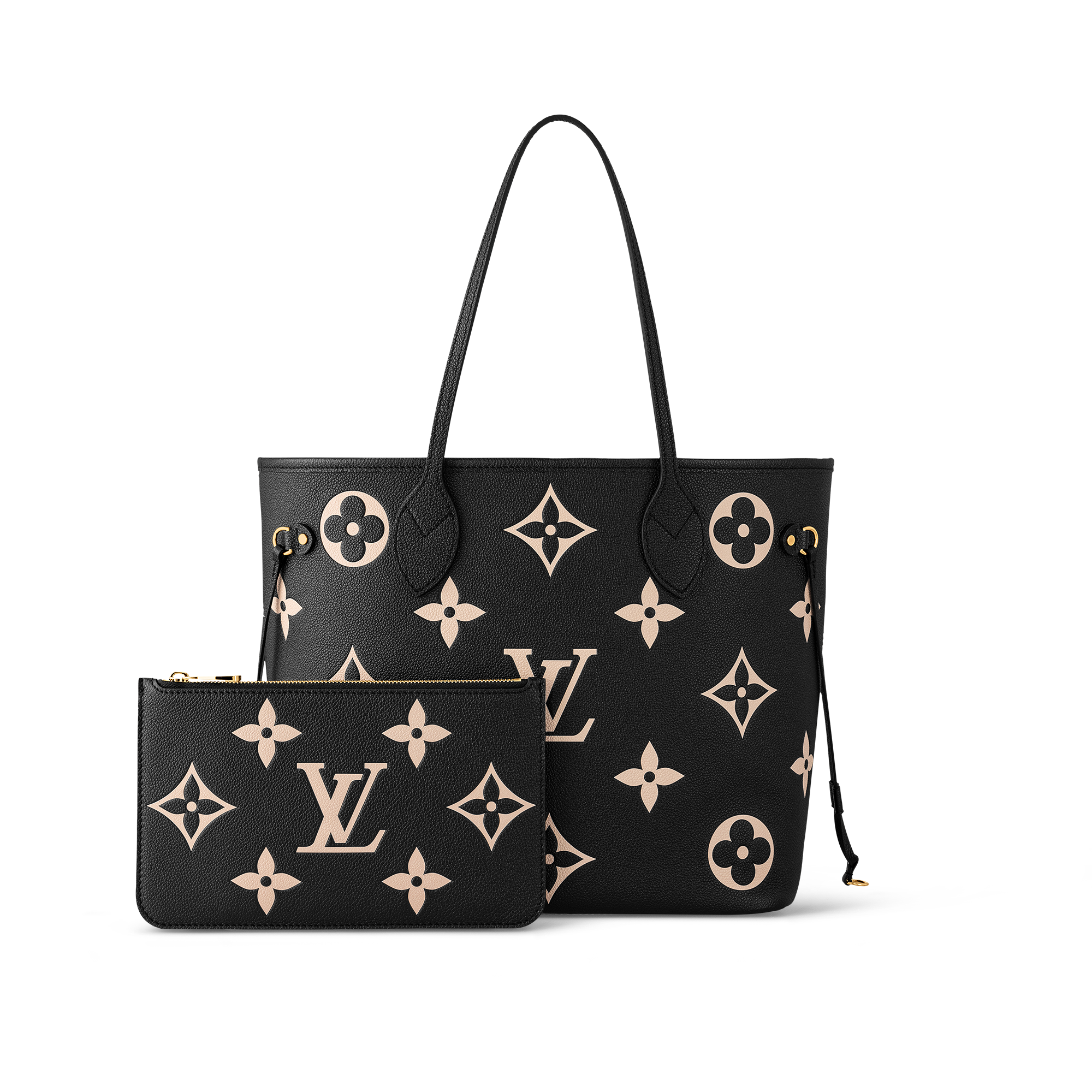 Neverfull MM Pelle Monogram Empreinte Donna Borse da Donna Borse da donna | LOUIS VUITTON (Zoom prodotto)