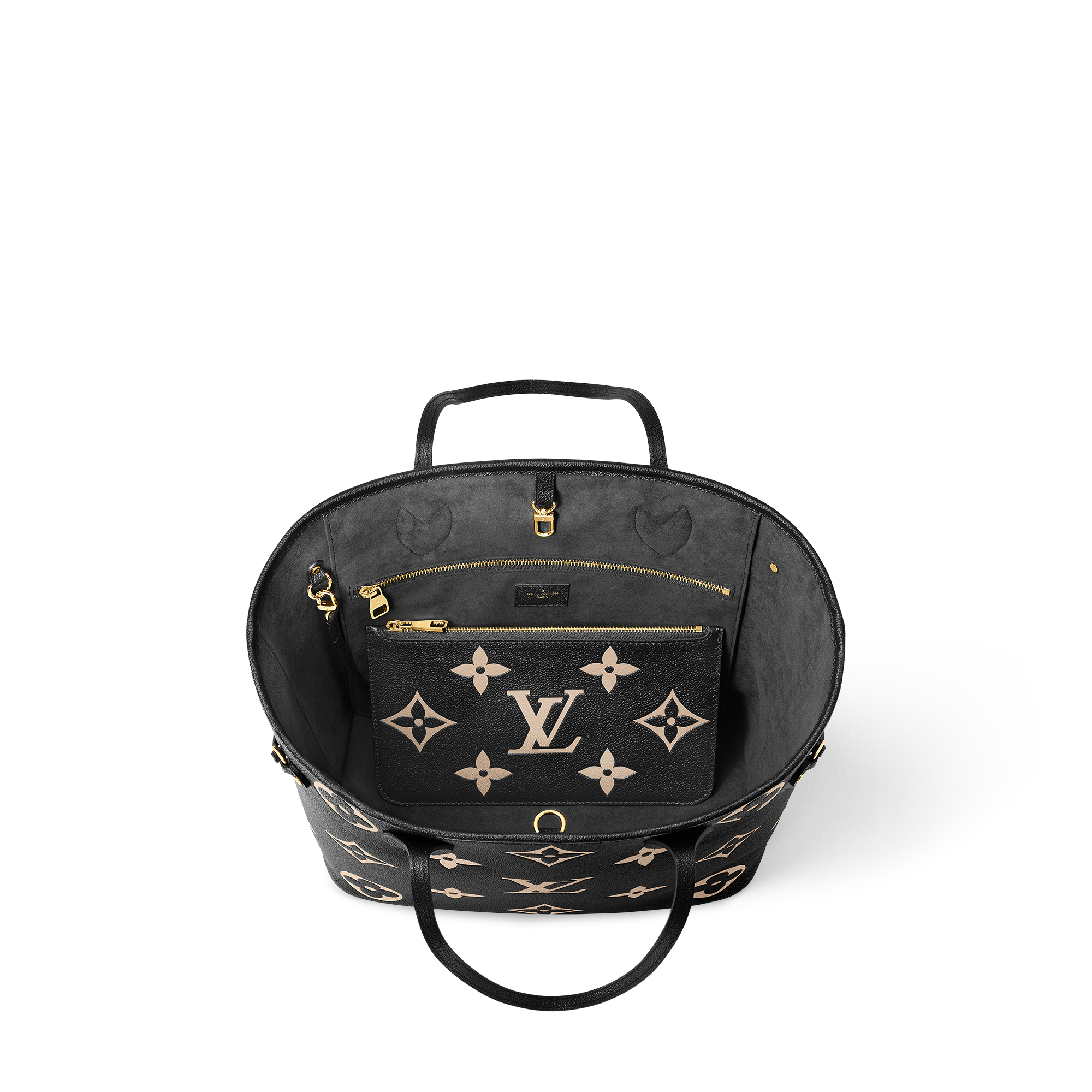 Neverfull MM Pelle Monogram Empreinte Donna Borse da Donna Borse da donna | LOUIS VUITTON (Zoom prodotto)