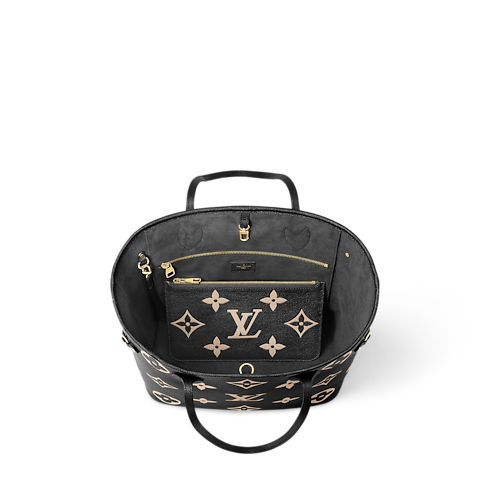 Neverfull MM Pelle Monogram Empreinte Donna Borse da Donna Borse da donna | LOUIS VUITTON (Zoom prodotto)
