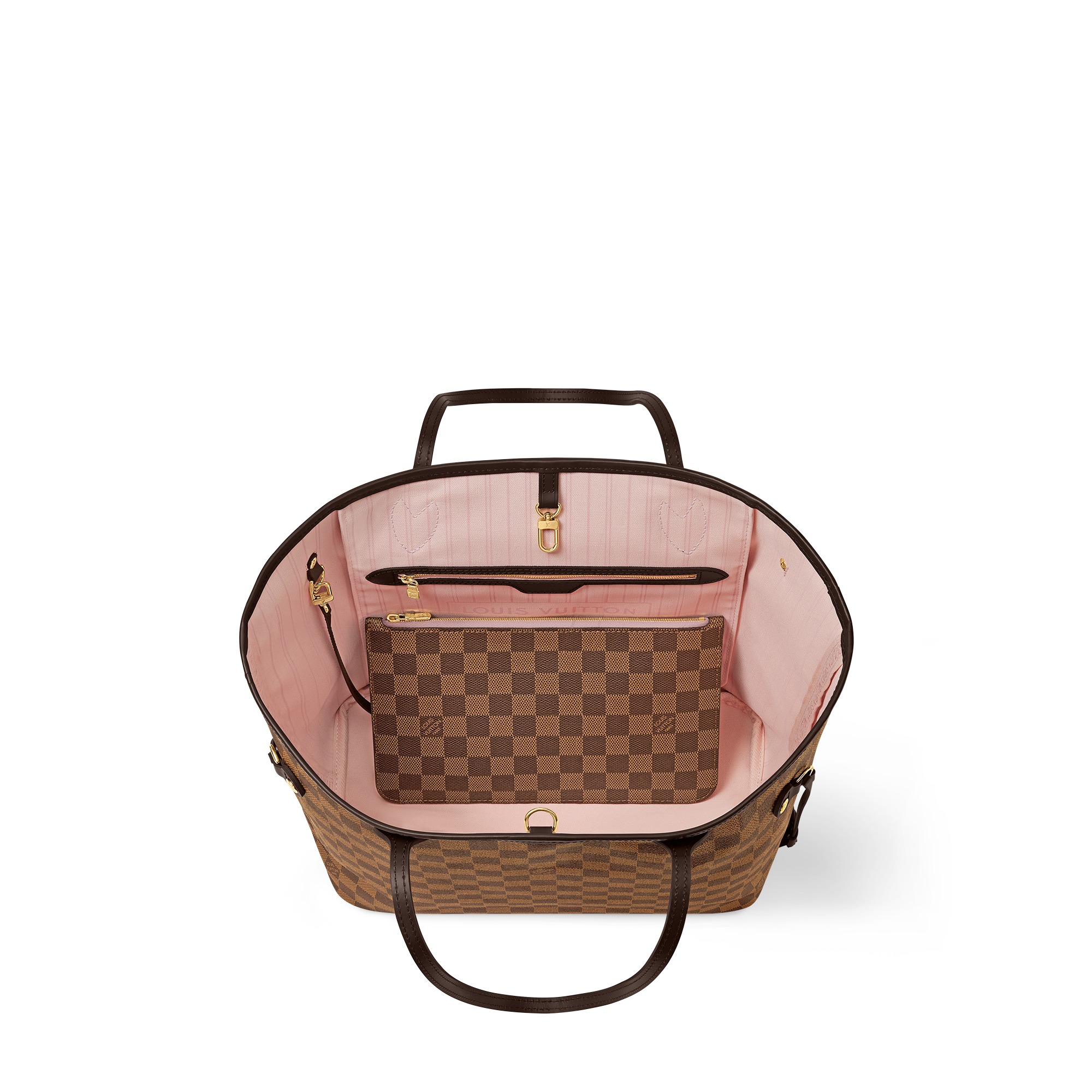 Neverfull MM Tela Damier Ébène Donna Borse da Donna Borse da donna | LOUIS VUITTON (Zoom prodotto)
