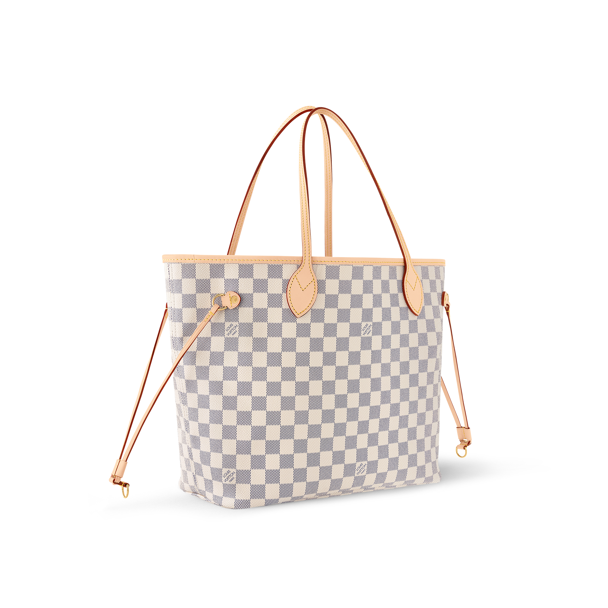 Neverfull MM Tela Damier Azur Donna Borse da Donna Borse da donna | LOUIS VUITTON (Zoom prodotto)