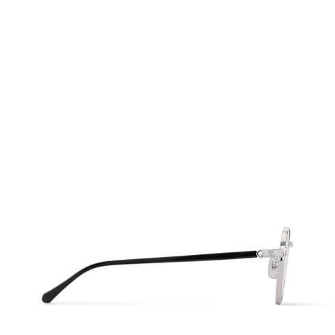 Occhiali Anti-Blue Light LV Signature Round S00 Uomo Accessori Occhiali da Sole | LOUIS VUITTON (Zoom prodotto)