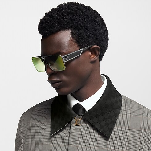 Occhiali da sole Evidence Square S00 Uomo Accessori Occhiali da Sole | LOUIS VUITTON (Zoom prodotto)