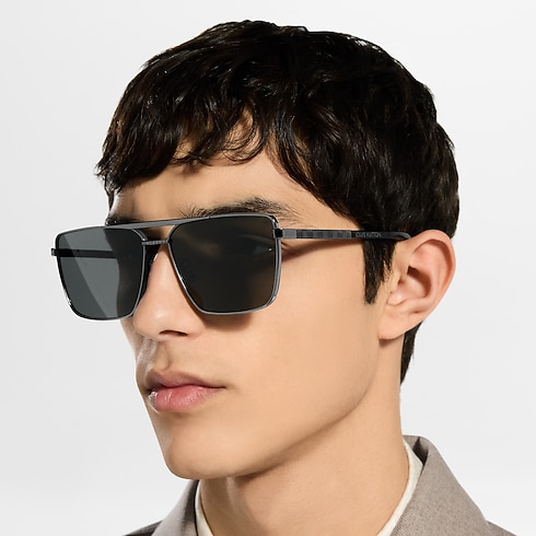 Occhiali da sole LV Attitude Square S00 Uomo Accessori Occhiali | LOUIS VUITTON (Zoom prodotto)