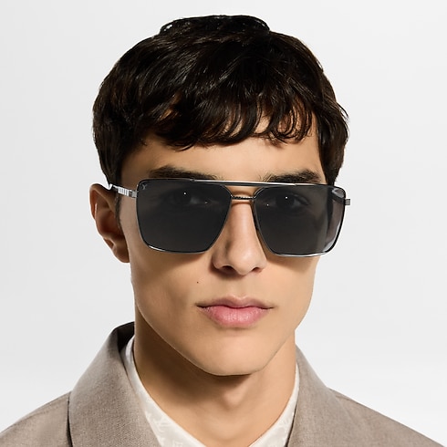 Occhiali da sole LV Attitude Square S00 Uomo Accessori Occhiali | LOUIS VUITTON (Zoom prodotto)