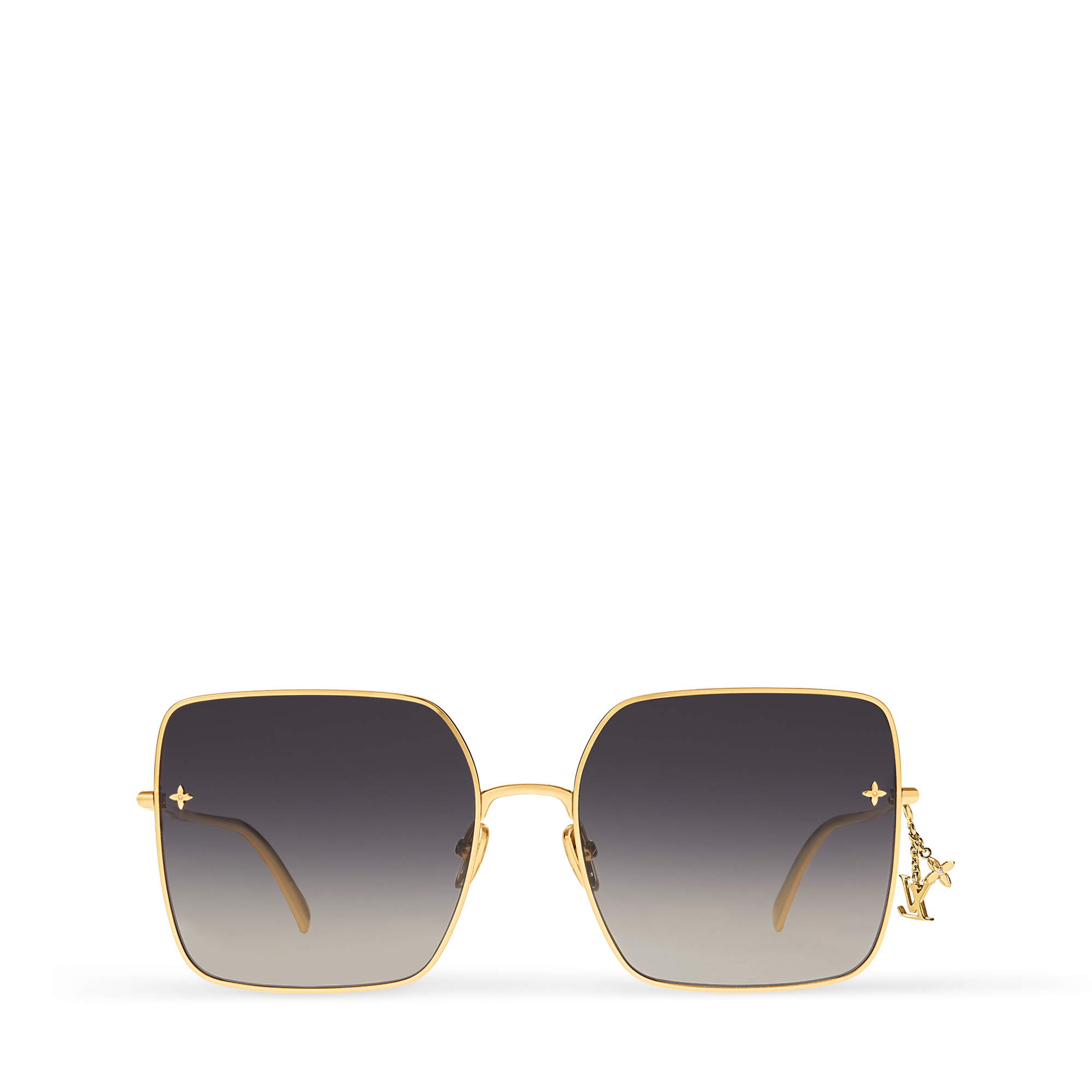 Occhiali da sole LV Charm Square S00 Donna Collezioni in evidenza e Regali Essenziali per la Spiaggia | LOUIS VUITTON (Zoom prodotto)