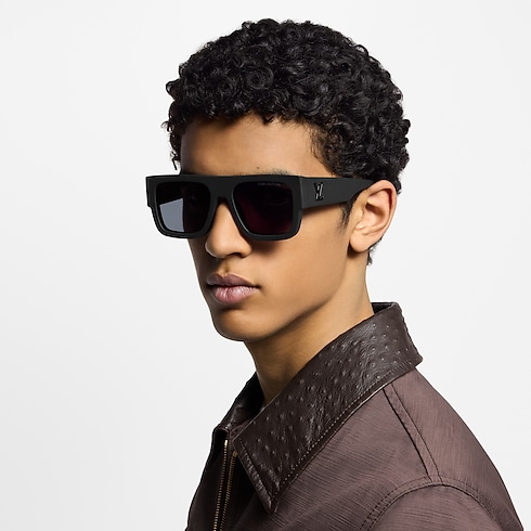 Occhiali da sole LV Clash Large Square S00 Uomo Accessori Occhiali da Sole | LOUIS VUITTON (Zoom prodotto)