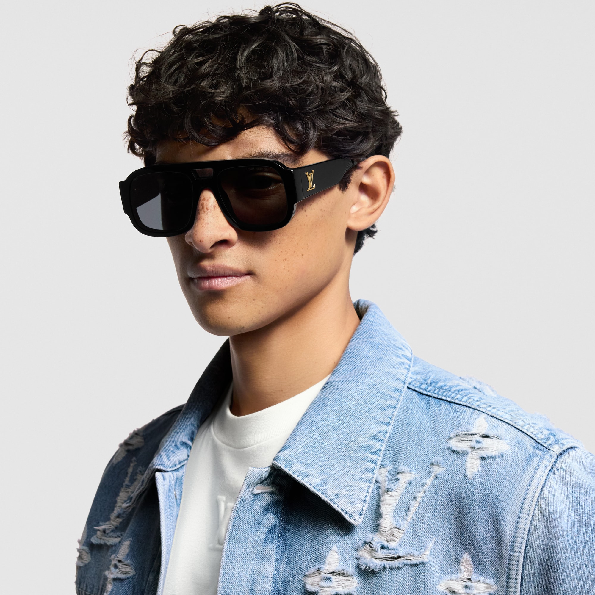 Occhiali da sole LV Clash Pilot S00 Uomo Accessori Occhiali da Sole | LOUIS VUITTON (Zoom prodotto)