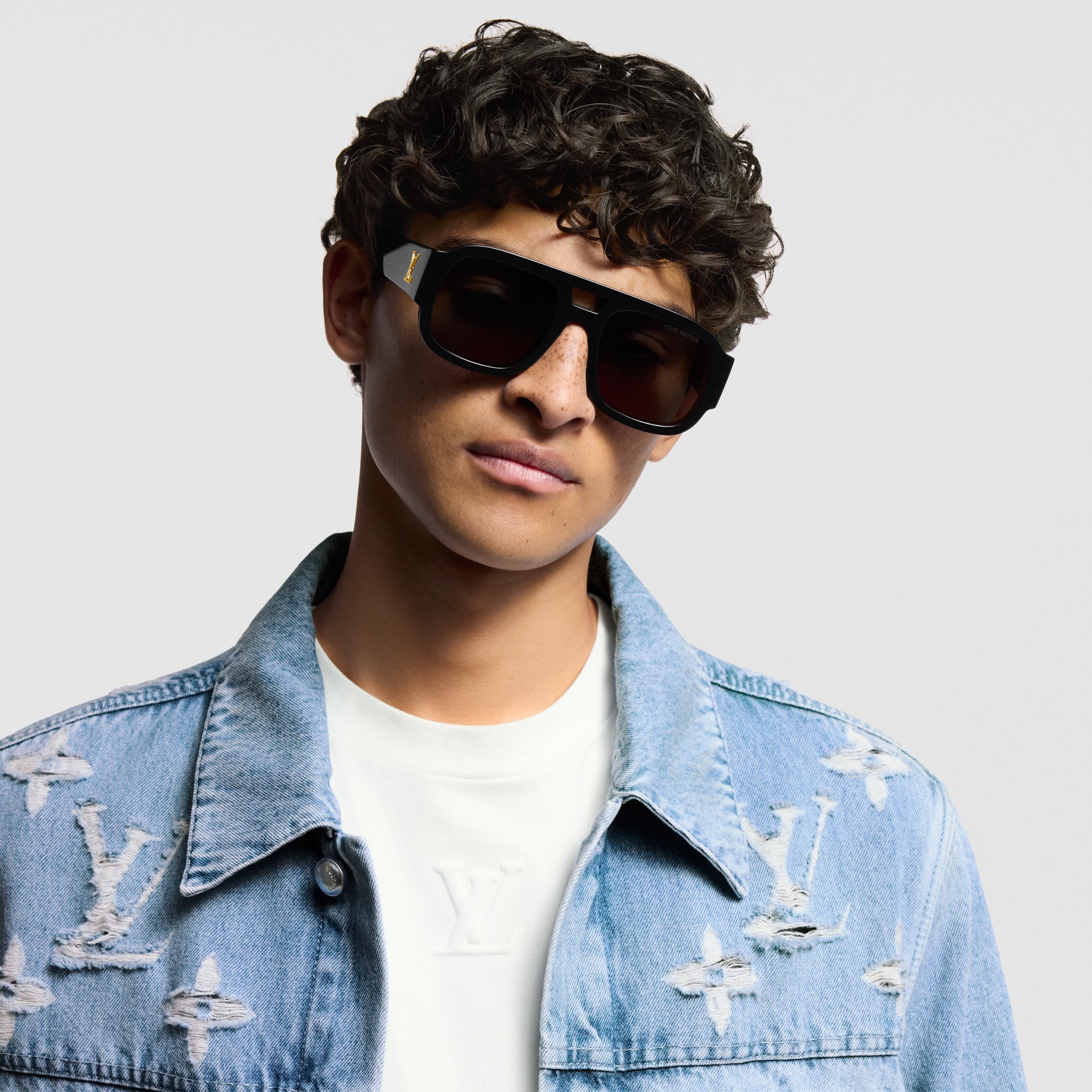 Occhiali da sole LV Clash Pilot S00 Uomo Accessori Occhiali da Sole | LOUIS VUITTON (Zoom prodotto)