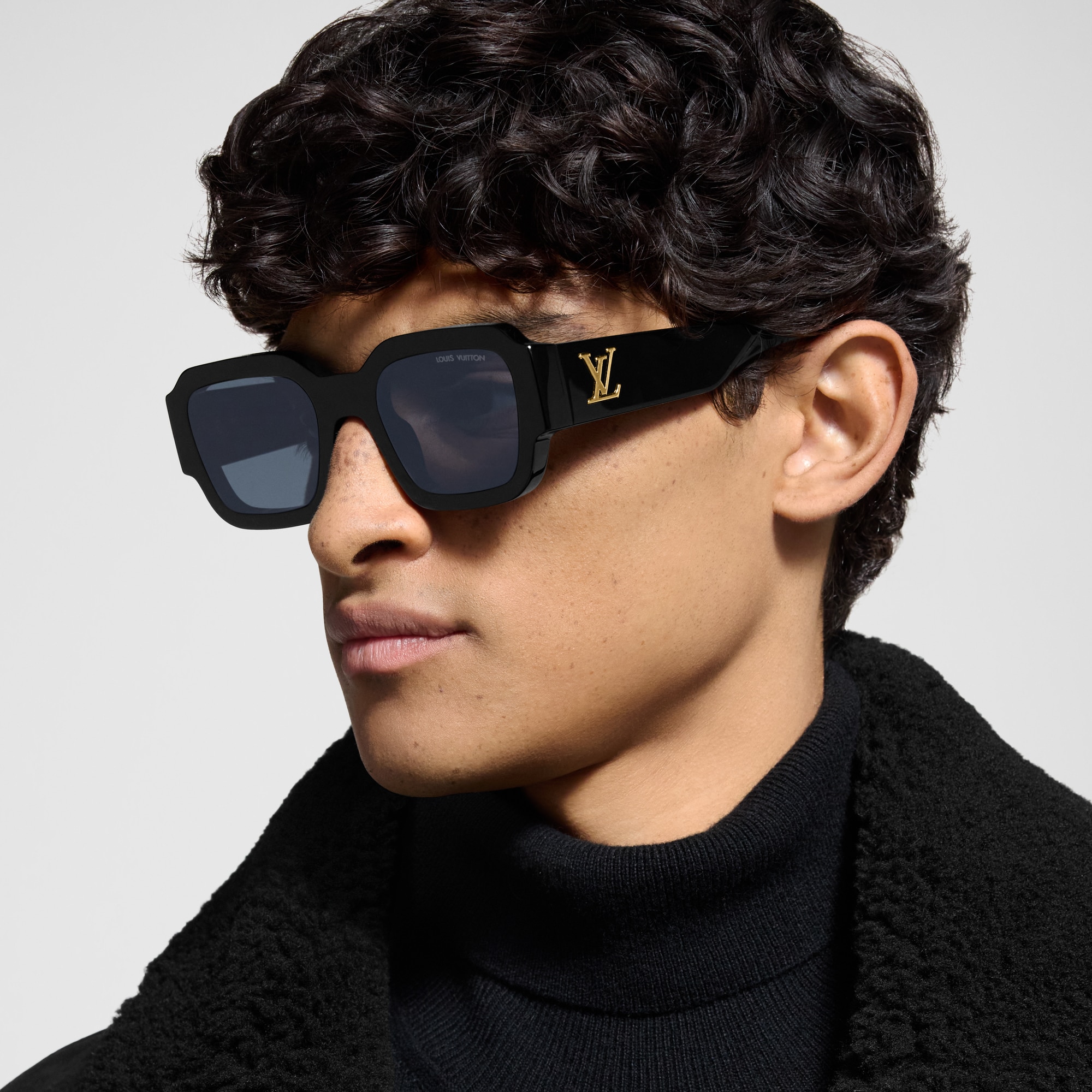 Occhiali da sole LV Clash Round Square S00 Uomo Accessori Occhiali da Sole | LOUIS VUITTON (Zoom prodotto)