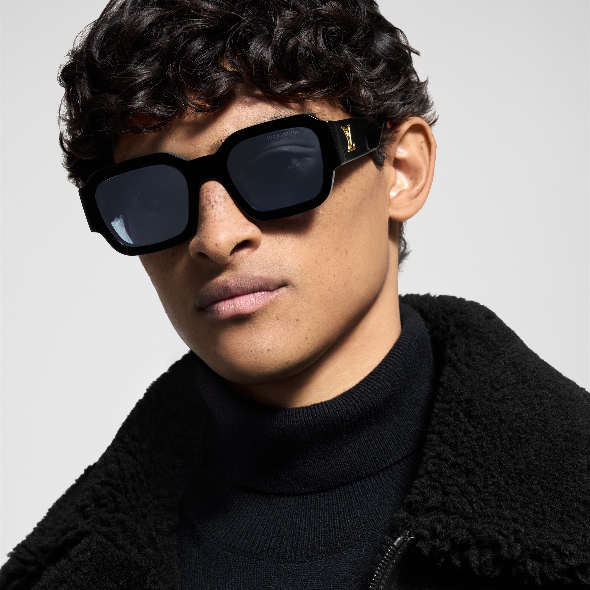 Occhiali da sole LV Clash Round Square S00 Uomo Accessori Occhiali da Sole | LOUIS VUITTON (Zoom prodotto)