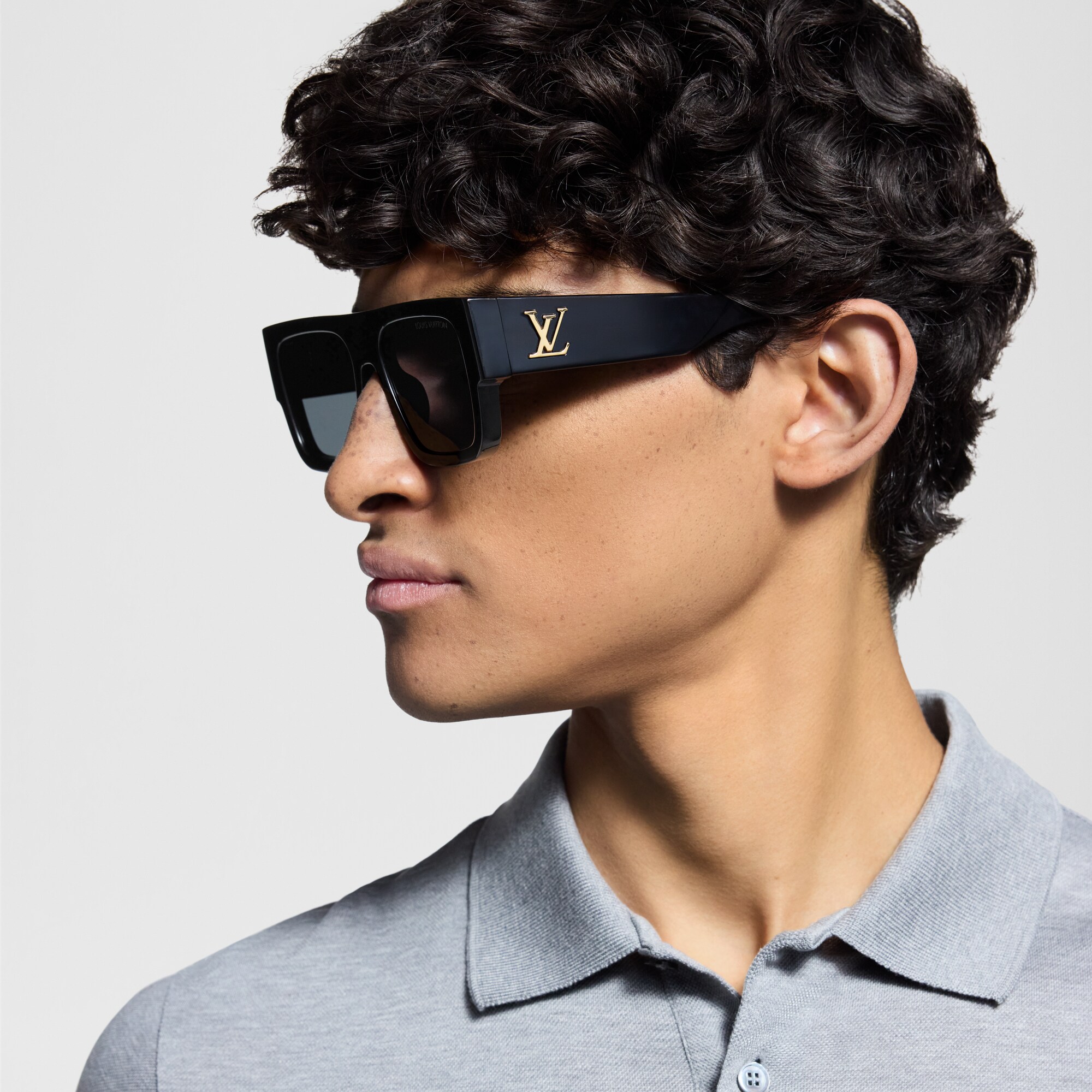 Occhiali da sole LV Clash Square Large S00 Uomo Accessori Occhiali da Sole | LOUIS VUITTON (Zoom prodotto)