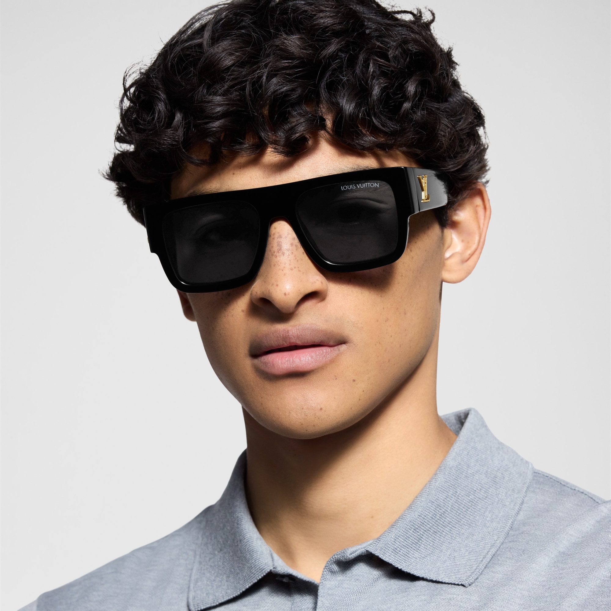 Occhiali da sole LV Clash Square Large S00 Uomo Accessori Occhiali da Sole | LOUIS VUITTON (Zoom prodotto)