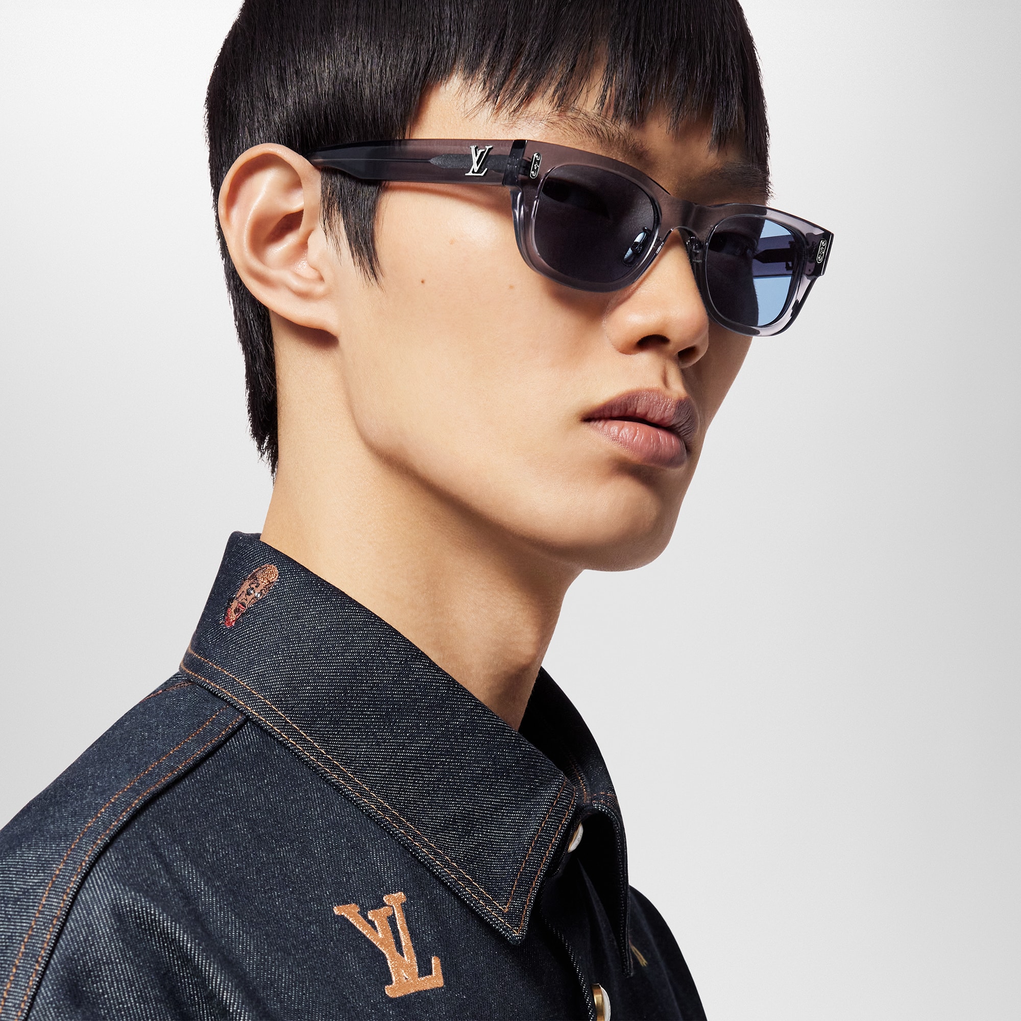 Occhiali da sole LV Confidence Square Round S00 Uomo Accessori Occhiali da Sole | LOUIS VUITTON (Zoom prodotto)