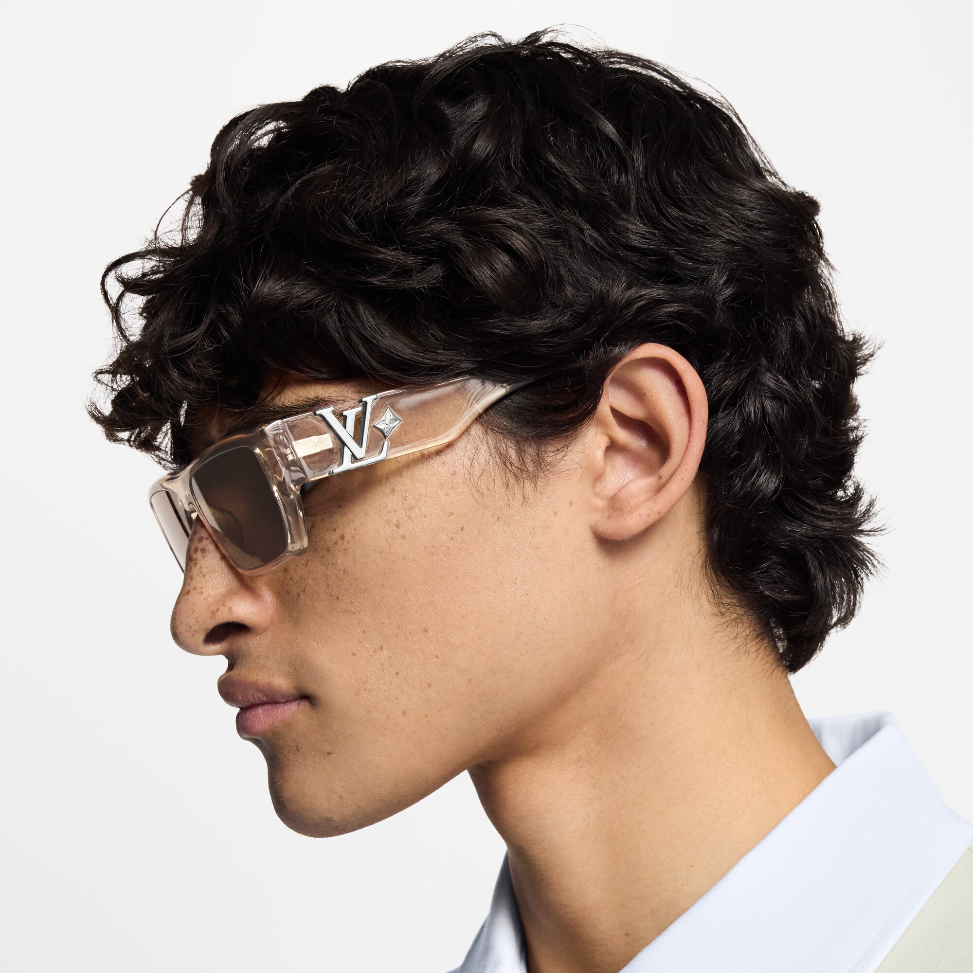 Occhiali da sole LV Flower Low Square S00 Uomo Accessori Occhiali da Sole | LOUIS VUITTON (Zoom prodotto)