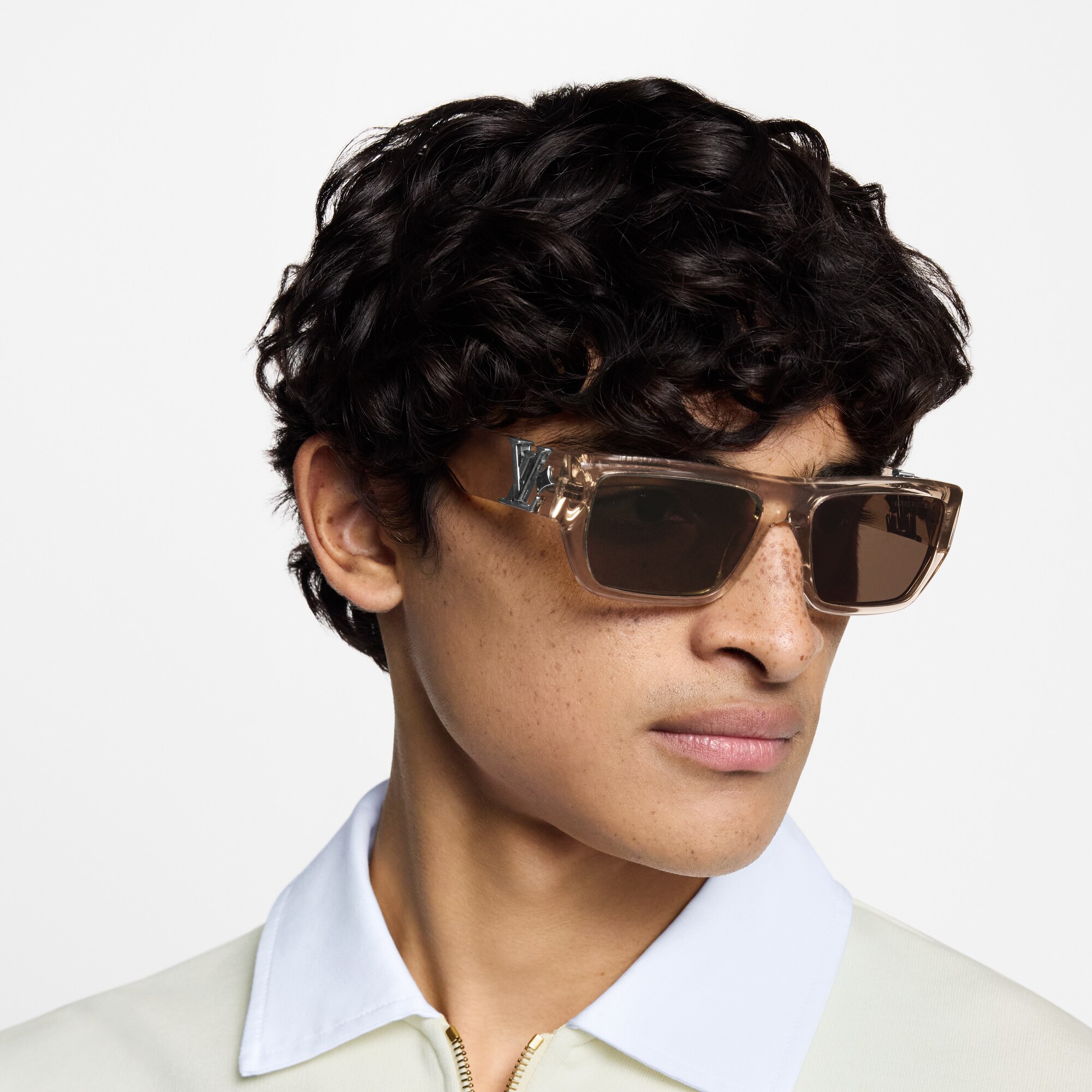 Occhiali da sole LV Flower Low Square S00 Uomo Accessori Occhiali da Sole | LOUIS VUITTON (Zoom prodotto)