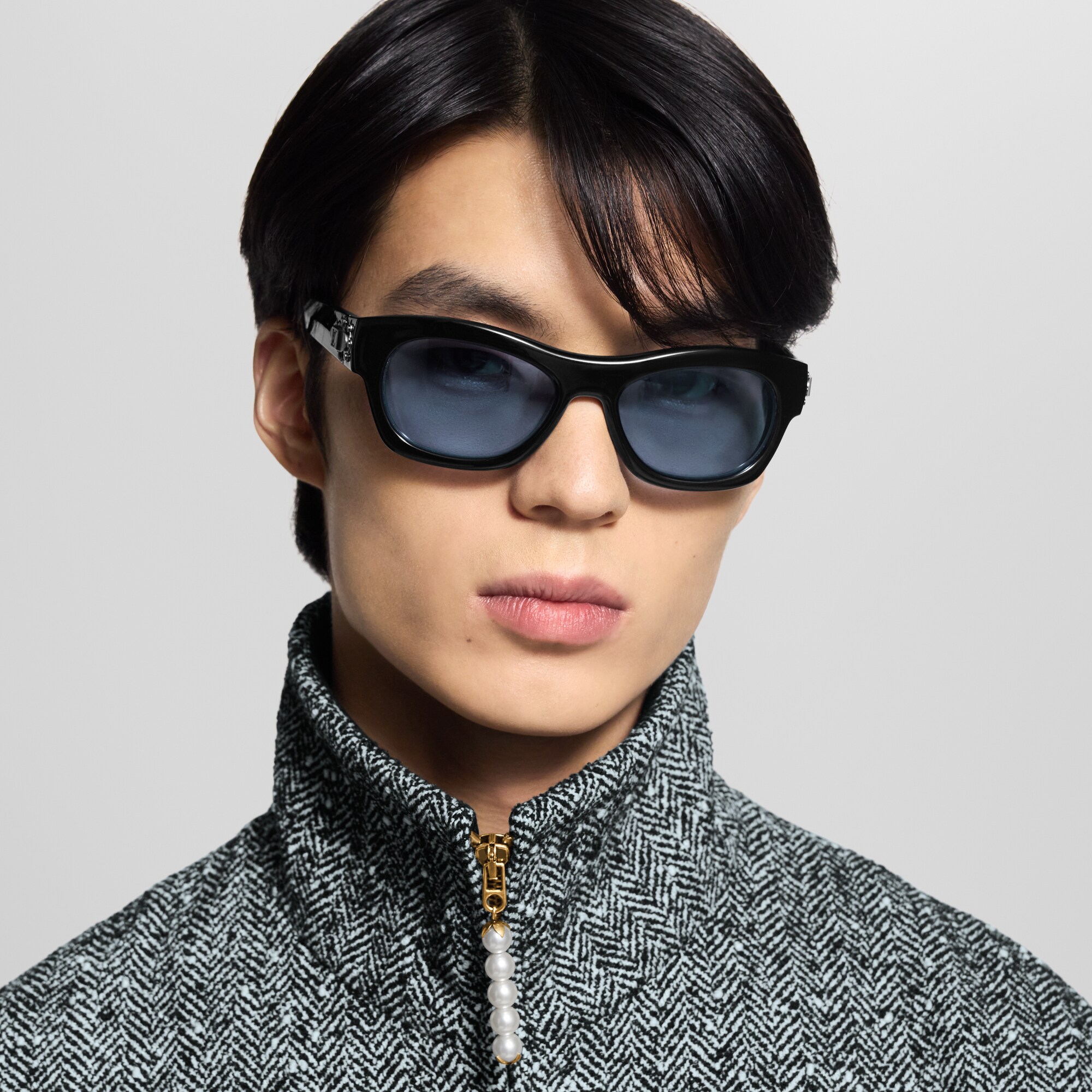 Occhiali da sole LV Frog Round Square S00 Uomo Accessori Occhiali da Sole | LOUIS VUITTON (Zoom prodotto)