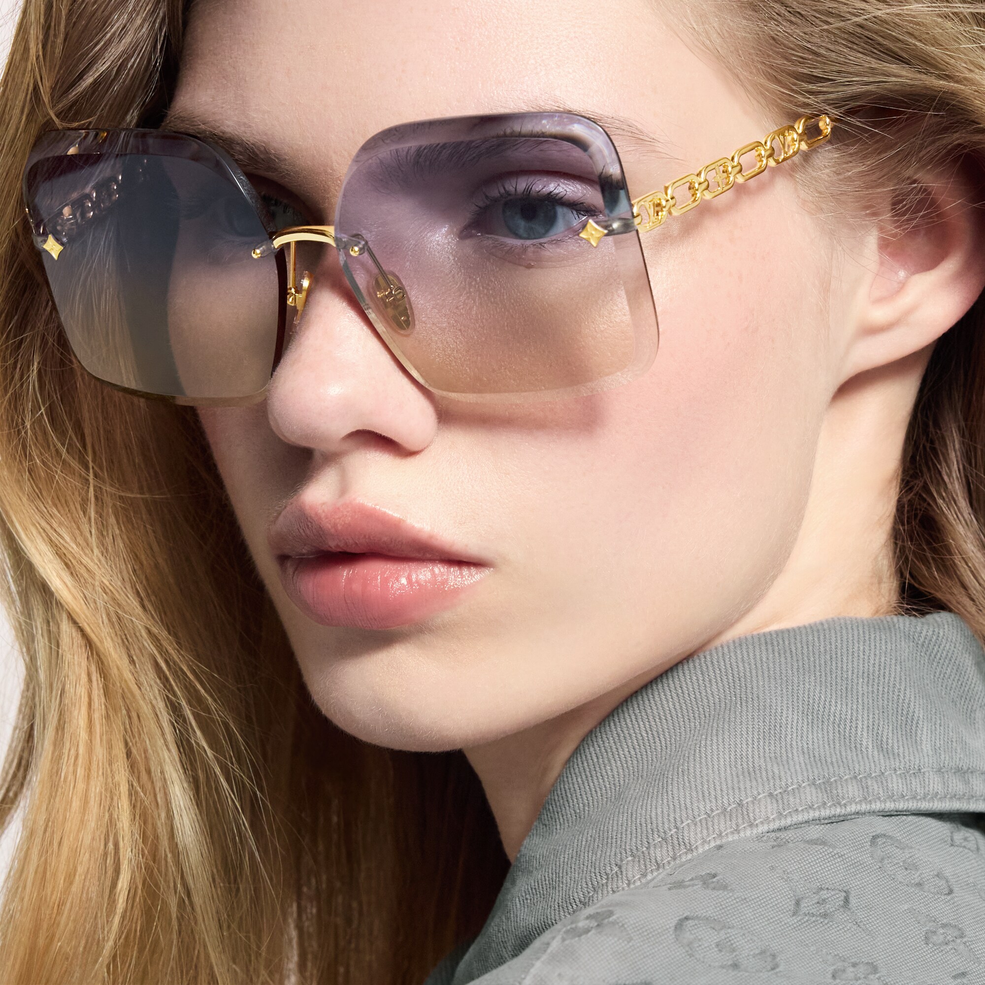 Occhiali da sole LV Jewel Square S00 Donna Accessori Occhiali da Sole | LOUIS VUITTON (Zoom prodotto)