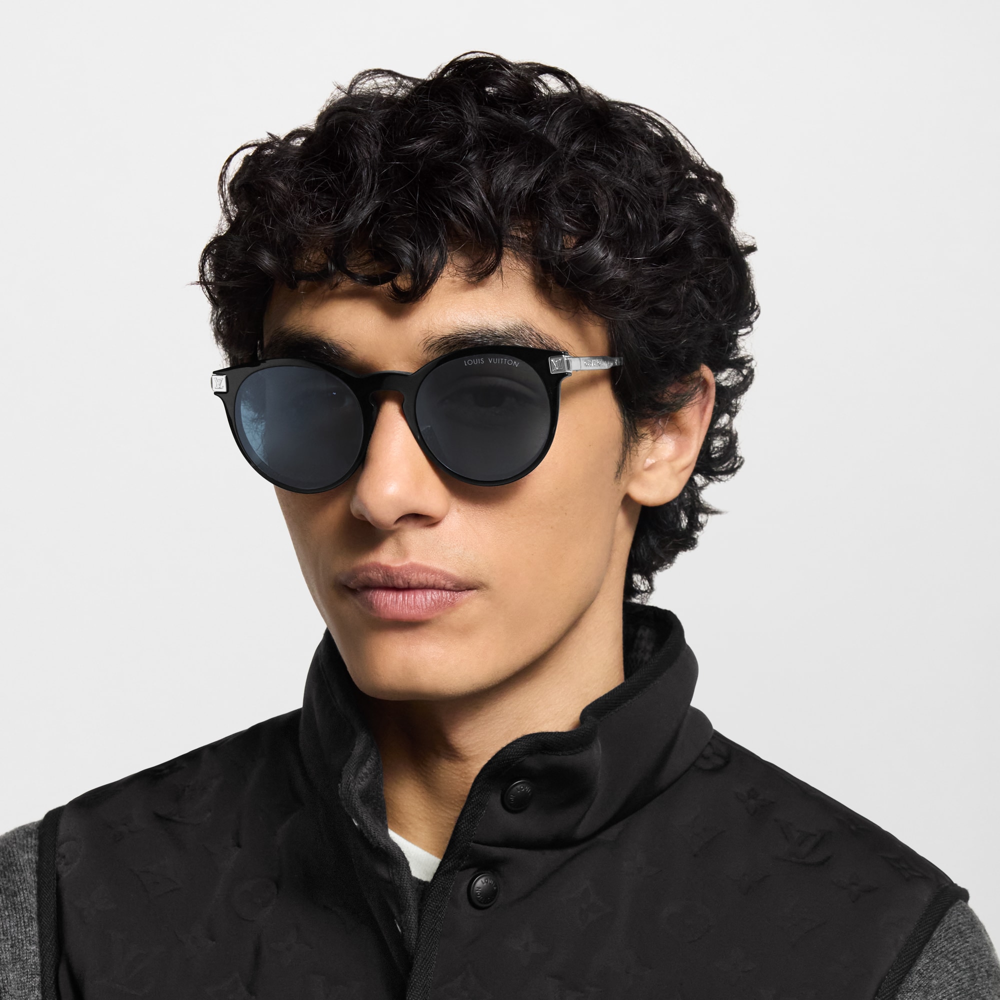 Occhiali da sole LV Rise Round S00 Uomo Accessori Occhiali da Sole | LOUIS VUITTON (Zoom prodotto)