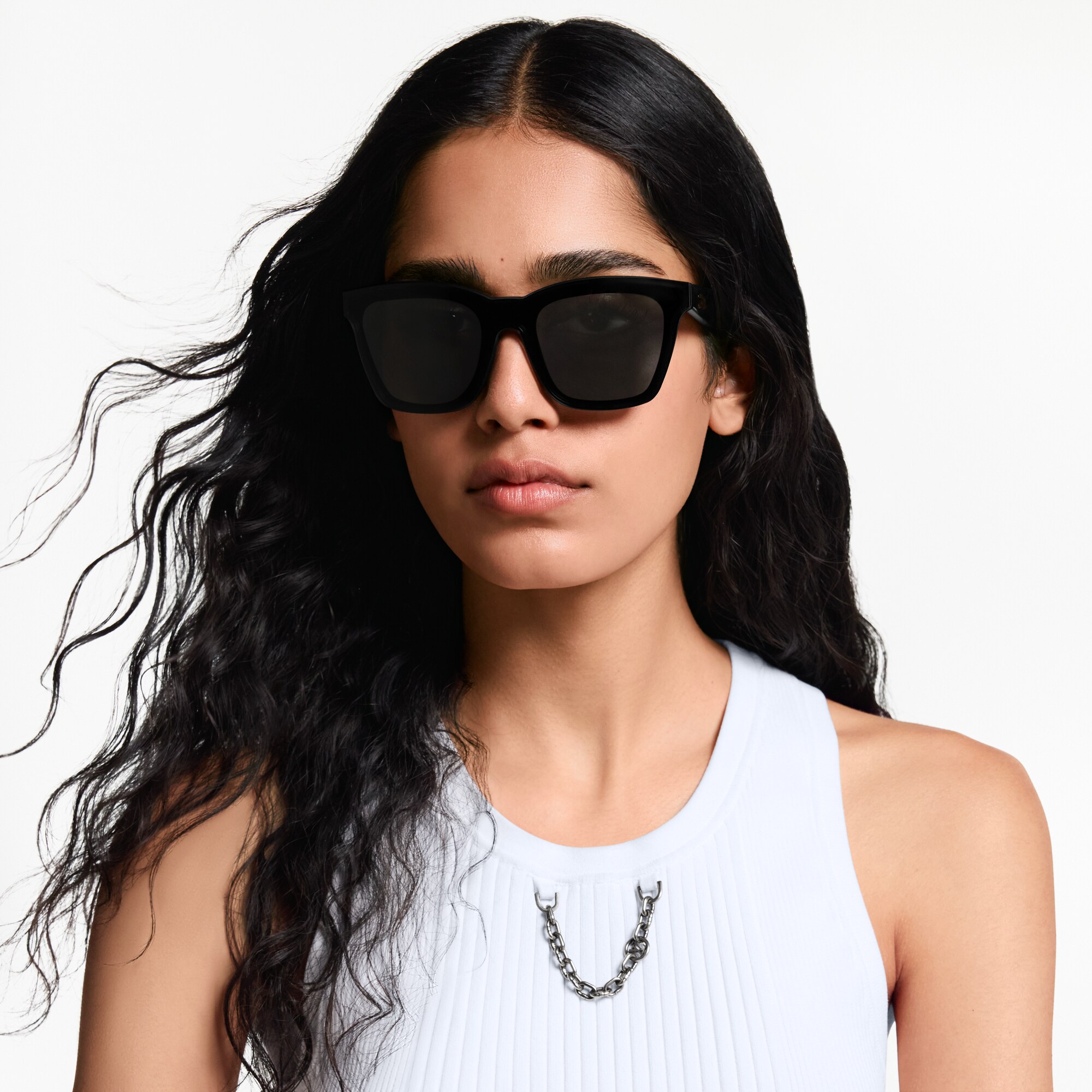 Occhiali da sole LV Script Square S00 Donna Accessori Occhiali da Sole | LOUIS VUITTON (Zoom prodotto)