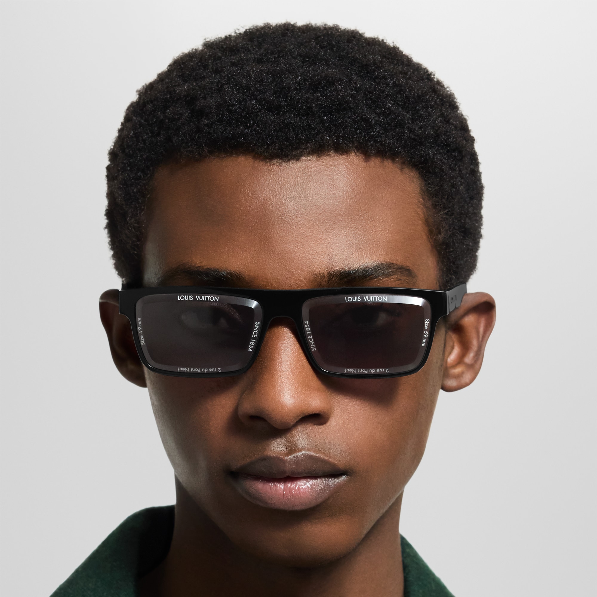Occhiali da sole LV Super Vision Daily Low Square S00 Uomo Accessori Occhiali da Sole | LOUIS VUITTON (Zoom prodotto)