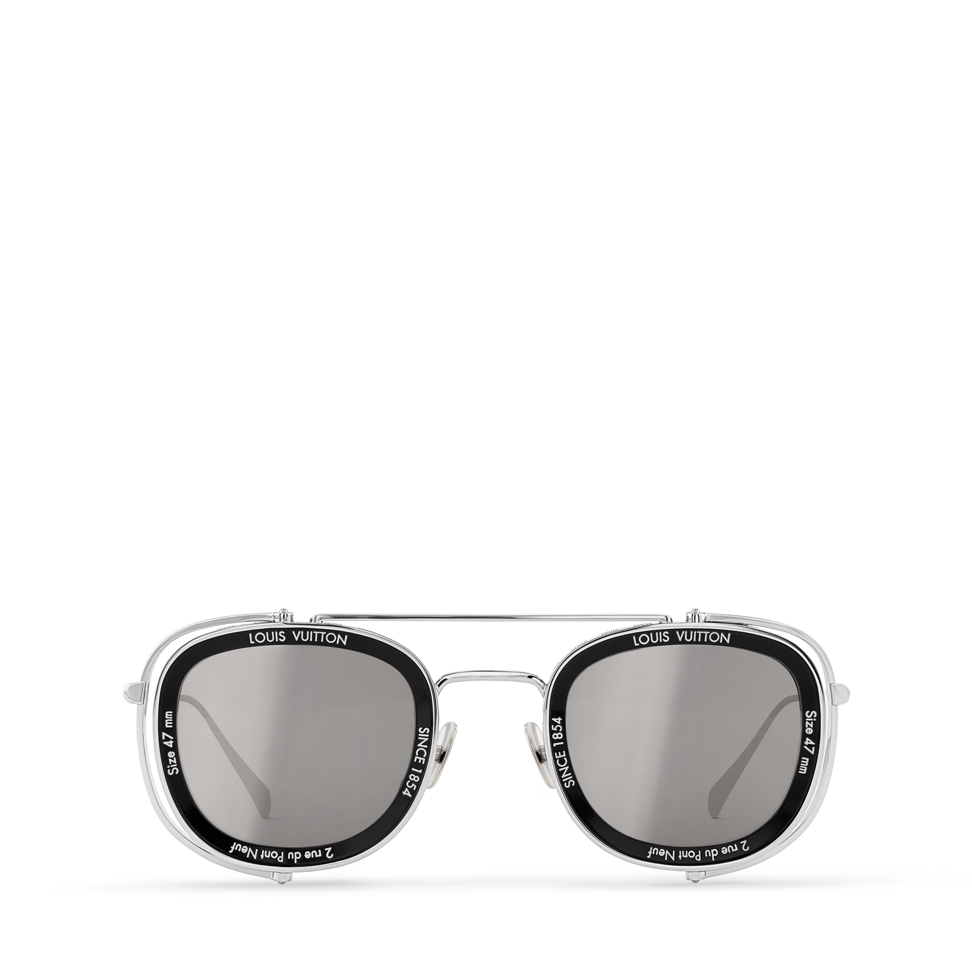 Occhiali da sole LV Super Vision Metal Pilot Square S00 Uomo Accessori Occhiali da Sole | LOUIS VUITTON (Zoom prodotto)