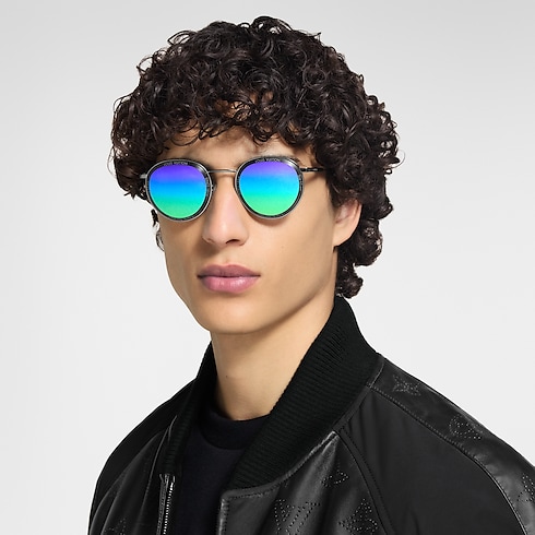 Occhiali da sole LV Super Vision Metal Round S00 Uomo Accessori Occhiali da Sole | LOUIS VUITTON (Zoom prodotto)