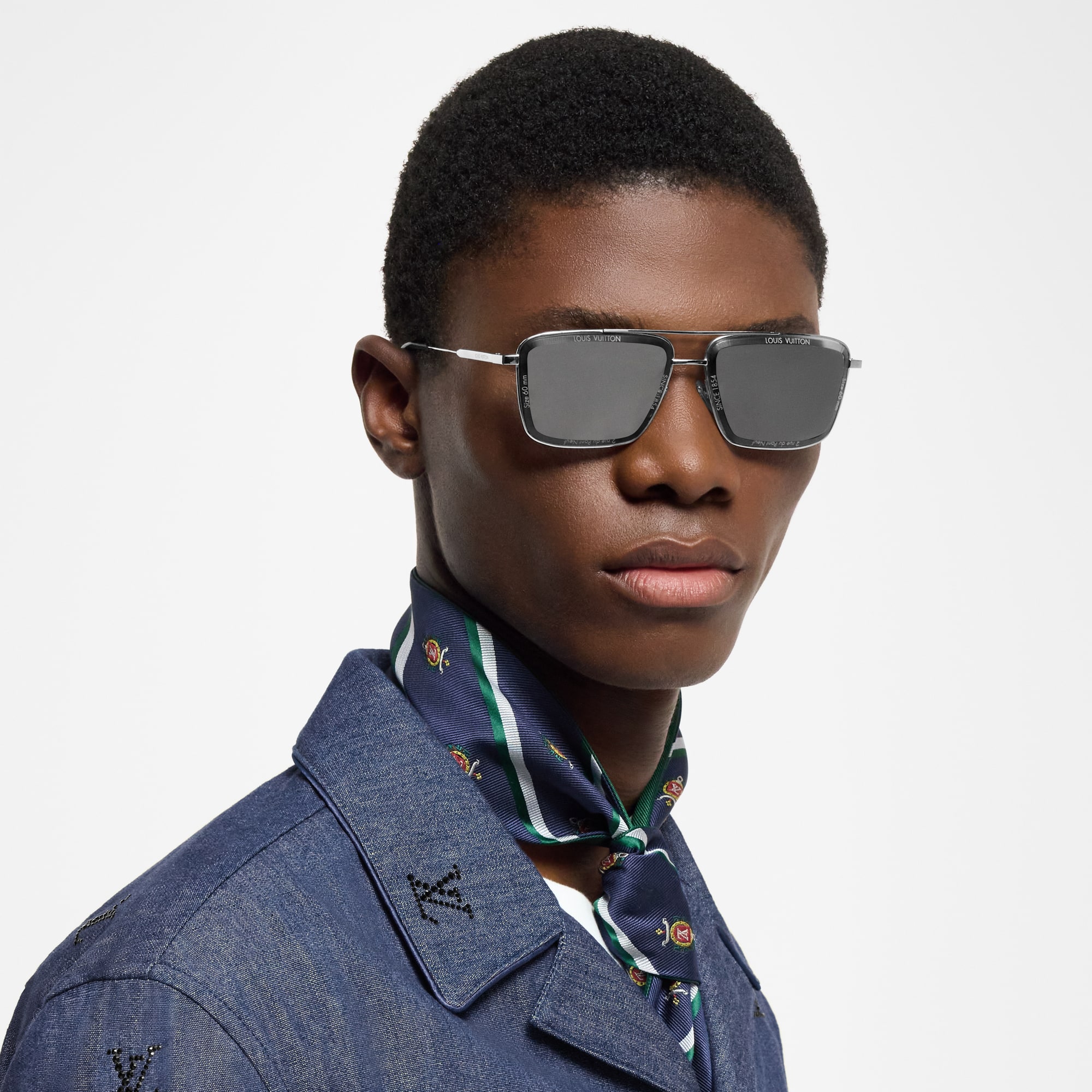 Occhiali da sole LV Super Vision Metal Square S00 Uomo Accessori Occhiali da Sole | LOUIS VUITTON (Zoom prodotto)