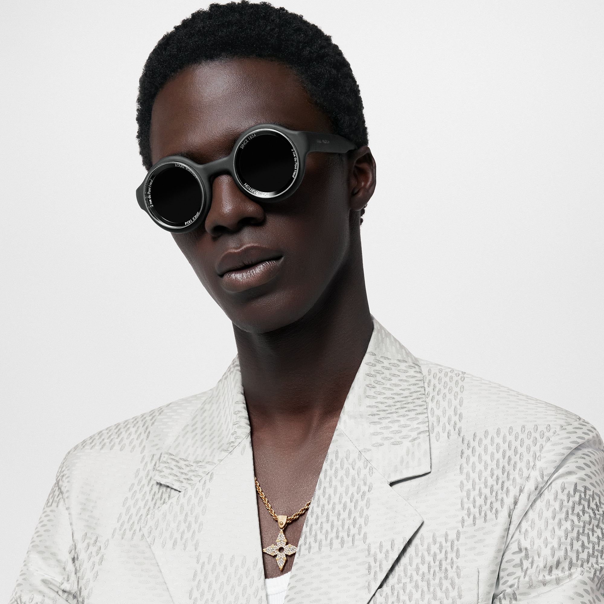 Occhiali da sole LV Super Vision Round S00 Uomo Accessori Occhiali da Sole | LOUIS VUITTON (Zoom prodotto)