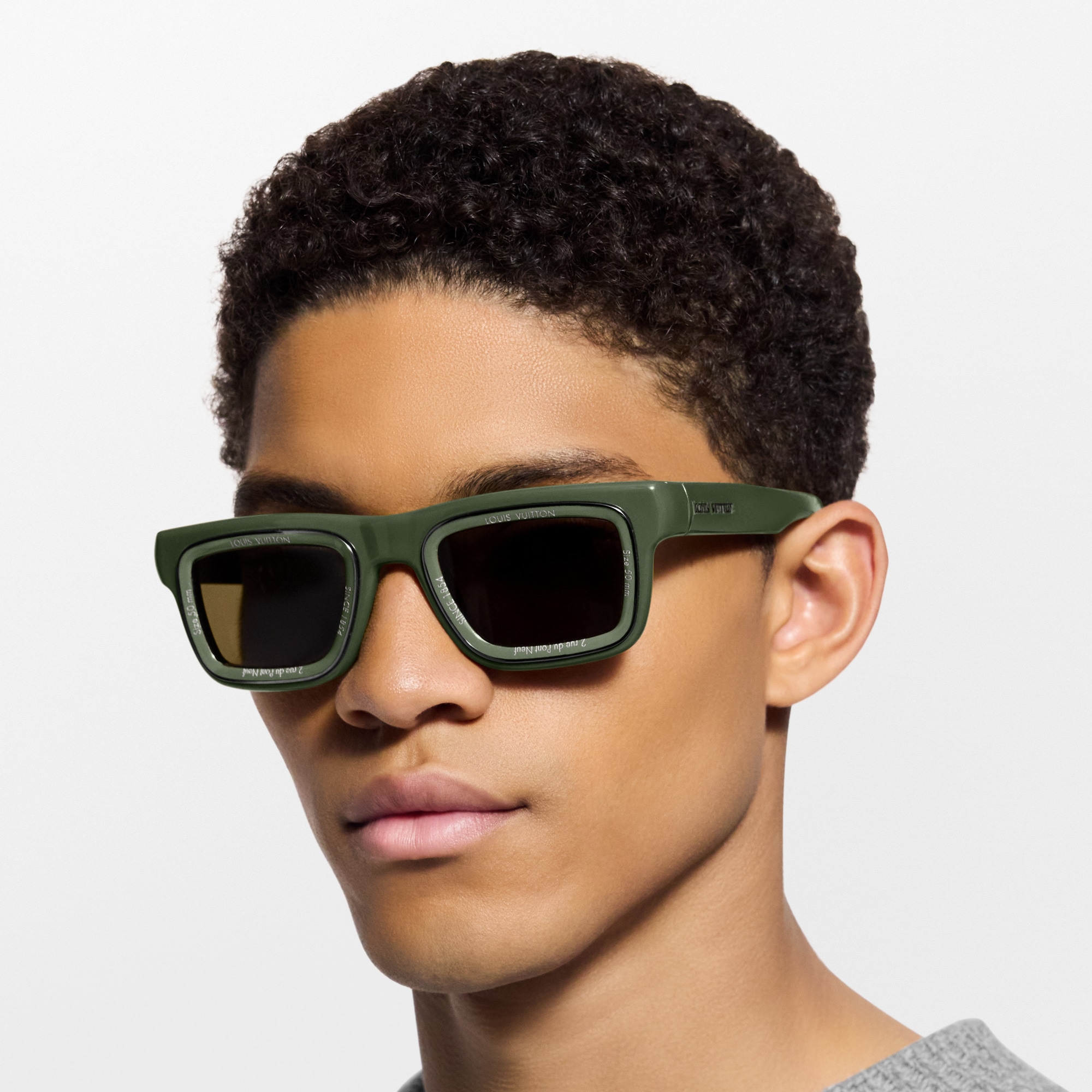 Occhiali da sole LV Super Vision Square S00 Uomo Accessori Occhiali da Sole | LOUIS VUITTON (Zoom prodotto)