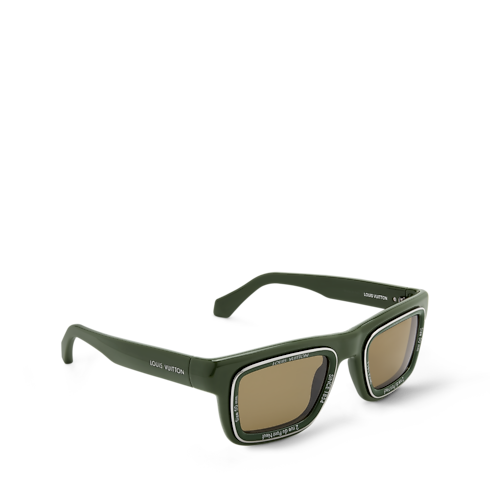 Occhiali da sole LV Super Vision Square S00 Uomo Accessori Occhiali da Sole | LOUIS VUITTON (Zoom prodotto)