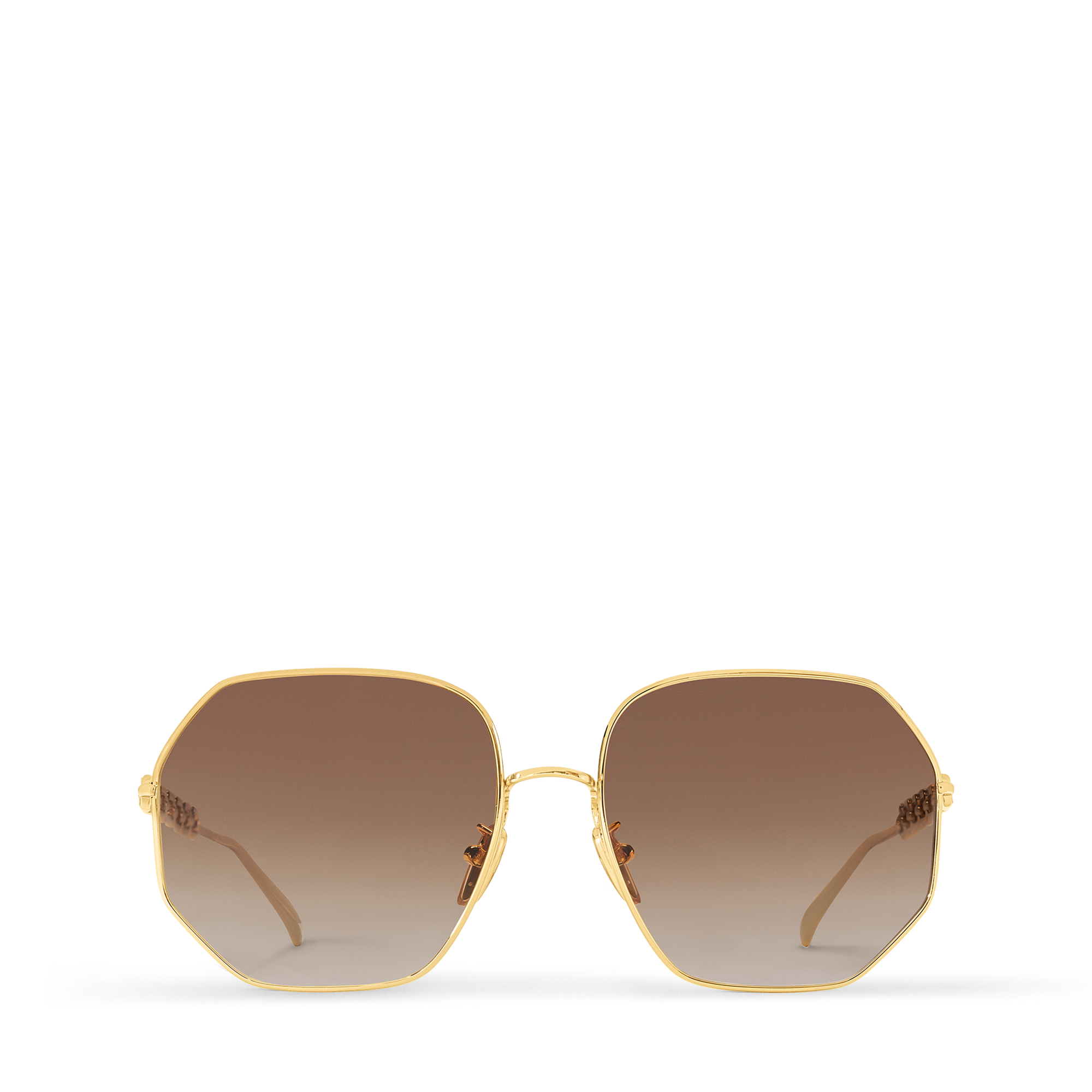 Occhiali da sole My LV Chain Round S00 Donna Accessori Occhiali da Sole | LOUIS VUITTON (Zoom prodotto)