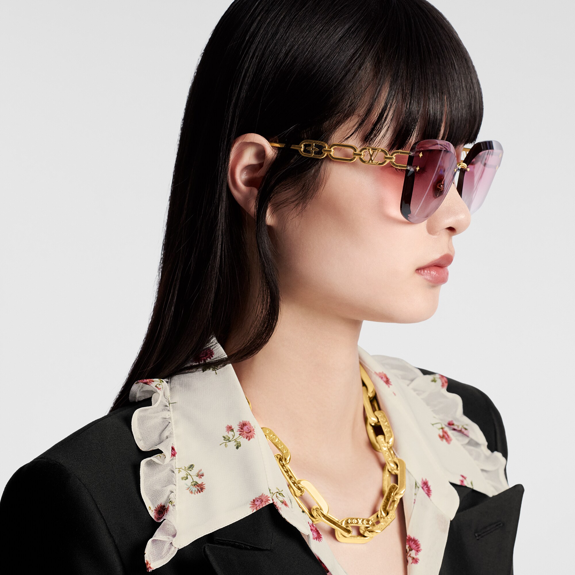 Occhiali dal sole LV Jewel Cat-Eye S00 Donna Accessori Occhiali da Sole | LOUIS VUITTON (Zoom prodotto)