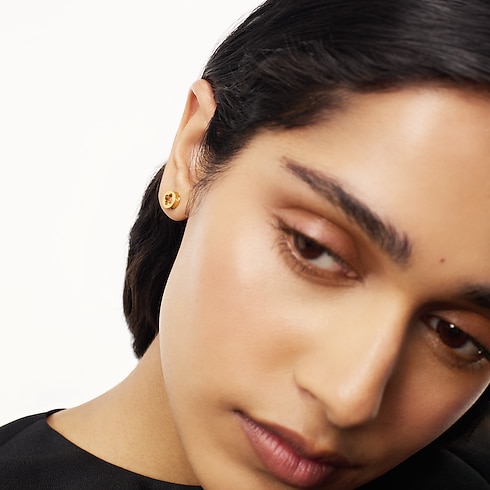 Orecchini a bottone Empreinte, oro giallo Gioielli Categorie Tutta la Gioielleria | LOUIS VUITTON (Zoom prodotto)