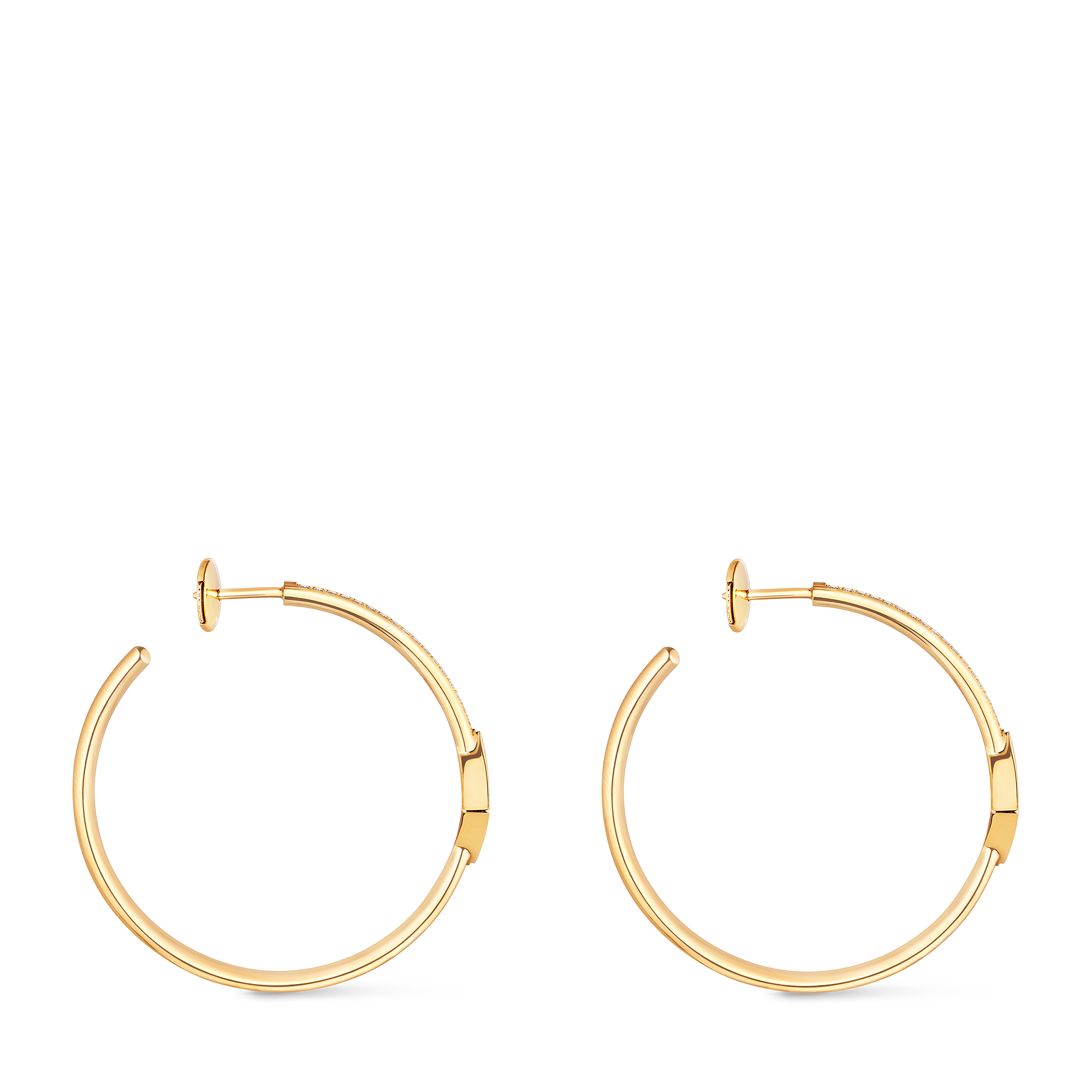 Orecchini a cerchio Idylle Blossom, oro giallo e diamanti  Gioielli Categorie Tutta la Gioielleria | LOUIS VUITTON (Zoom prodotto)